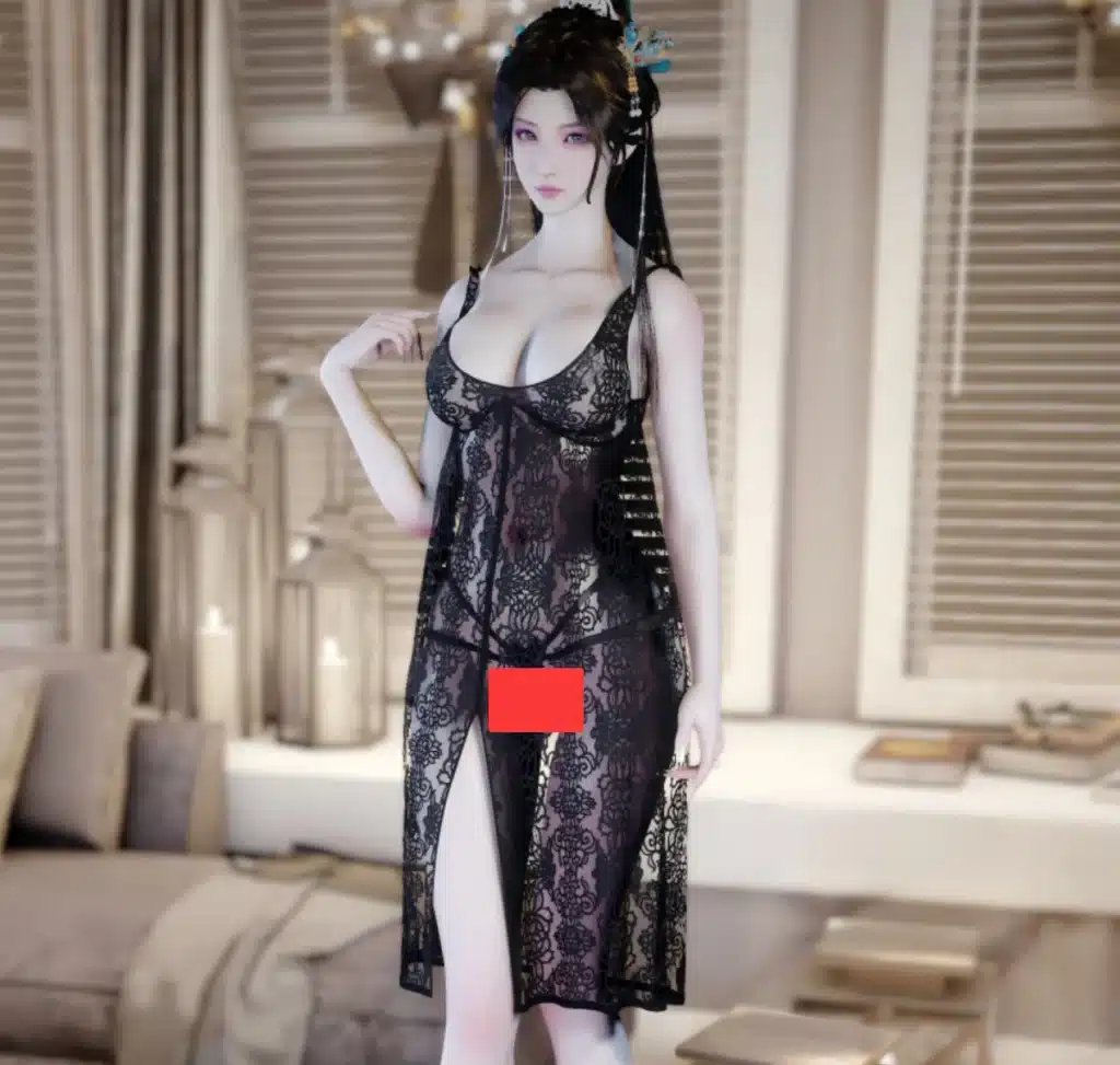 KKND.Hollow_lace_pajamas-林夕资源VAM