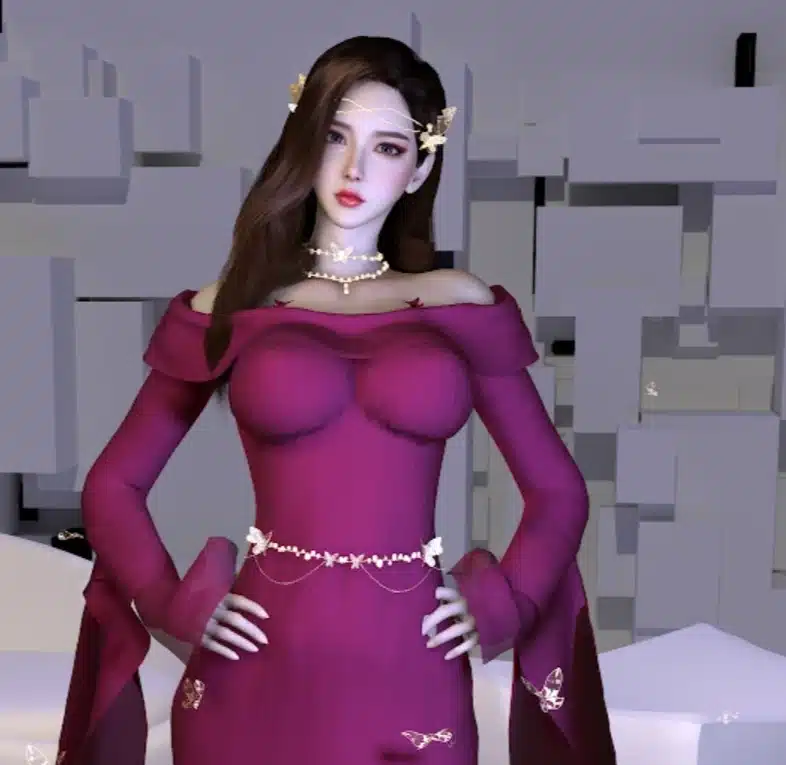 Vmax.DLS_Butterfly_Dress_set-林夕资源VAM