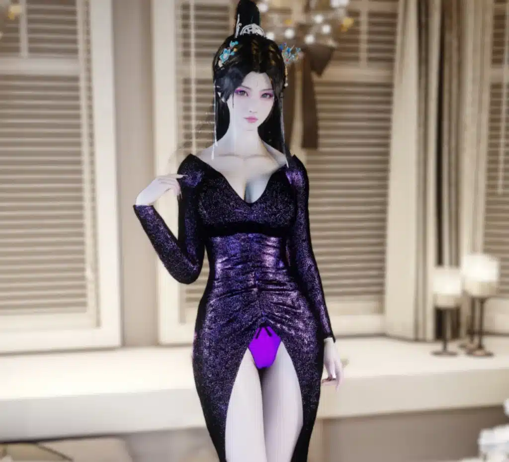 KKND.Purple_Diamond_Dress-林夕资源VAM