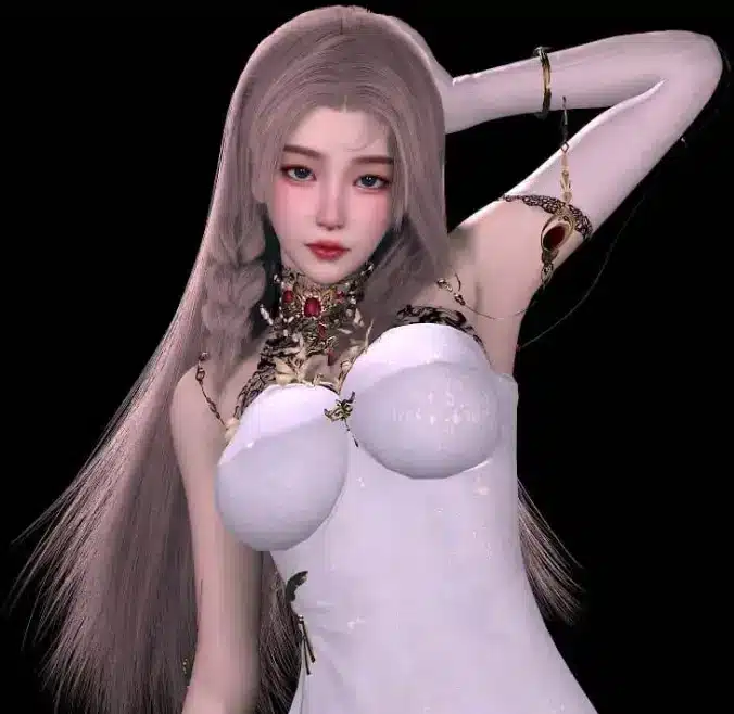 vm.有着白发的妹妹-林夕资源VAM