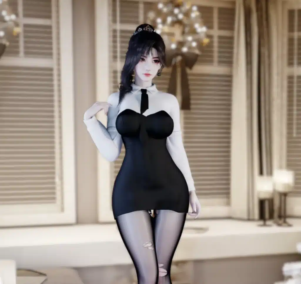 Yep.Office_Onepiece_Dress-林夕资源VAM