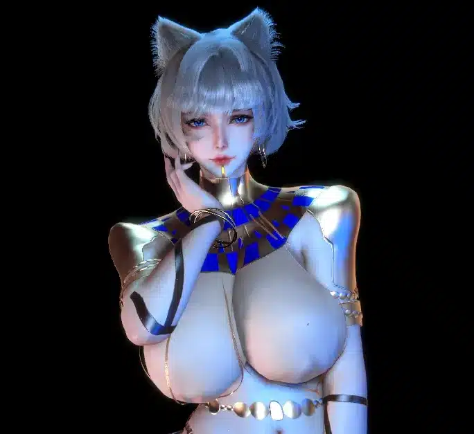 瓦尔莉斯.白猫娘-林夕资源VAM